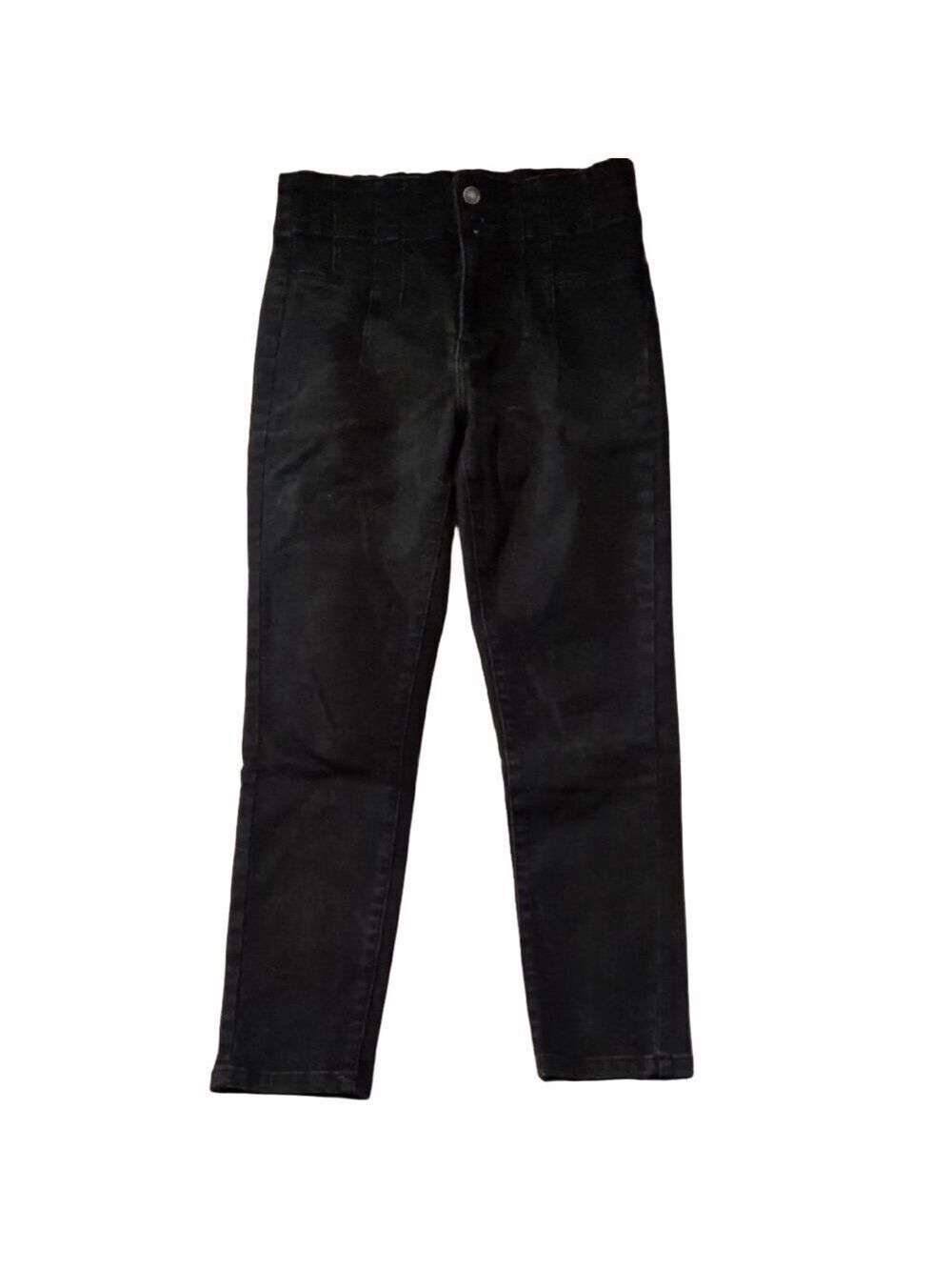Free People Black 2 Button Jeans Size 30